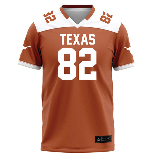 Texas - NCAA Football : Ridge Barker - Orange Football Jersey