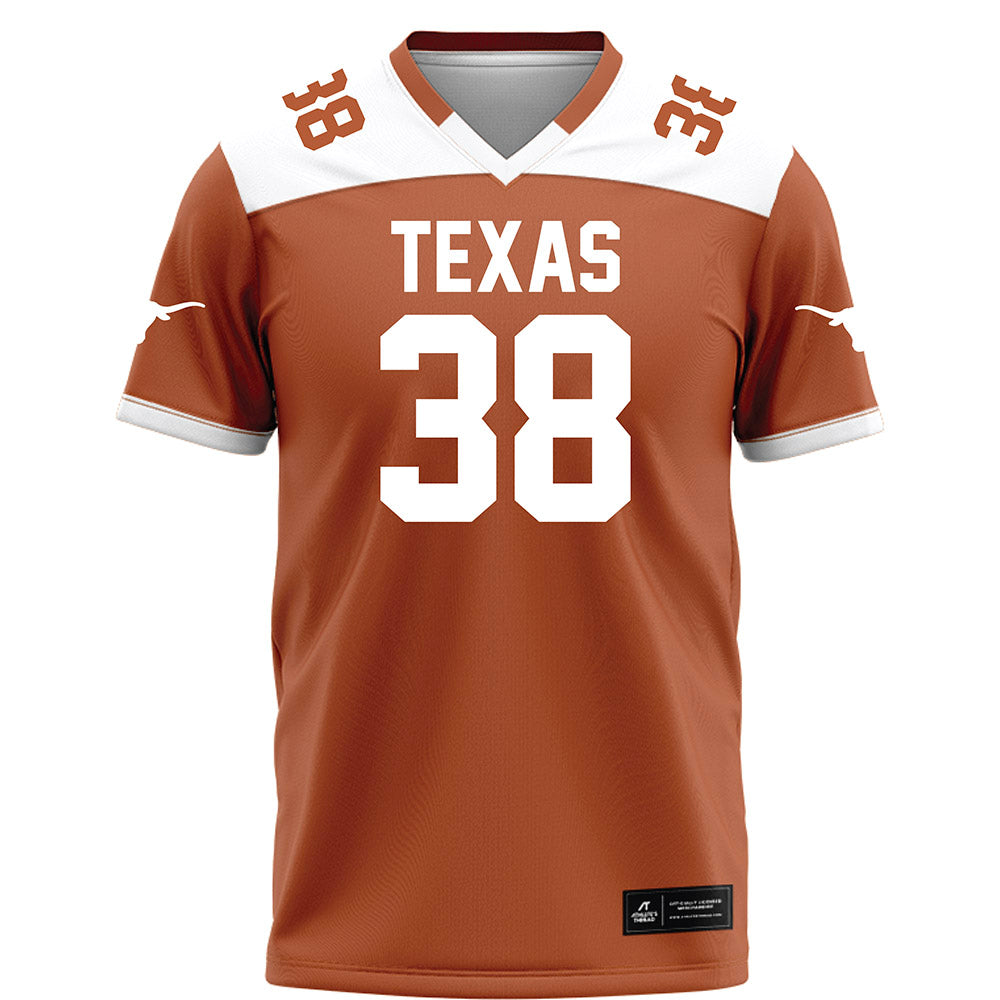 Texas - NCAA Football : Remy Patson - Orange Football Jersey