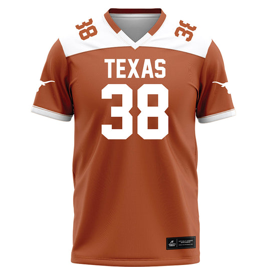 Texas - NCAA Football : Remy Patson - Orange Football Jersey