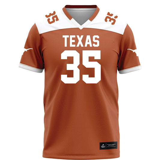 Texas - NCAA Football : McCoy Bruce - Orange Football Jersey-0