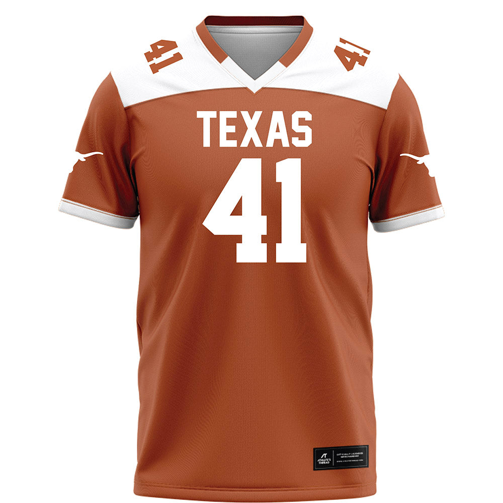 Texas - NCAA Football : Ziky Umeozulu - Orange Football Jersey