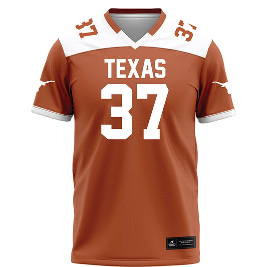 Texas - NCAA Football : Jonathan Cunningham - Orange Football Jersey-0