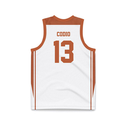 Texas - NCAA Women's Basketball : Jordana Codio - Basketball Jersey