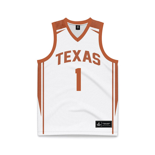 Texas - NCAA Women's Basketball : Bryanna Preston - White Basketball Jersey-0