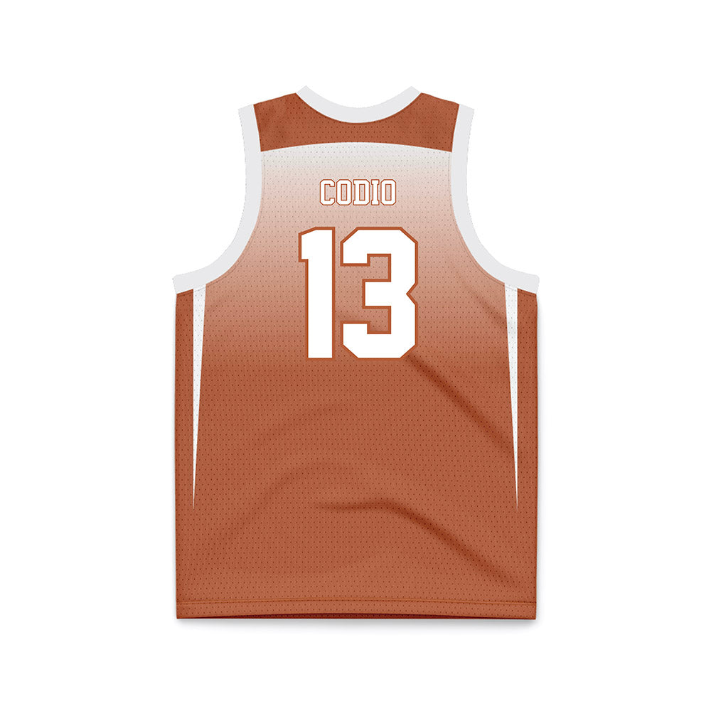 Texas - NCAA Women's Basketball : Jordana Codio - Basketball Jersey