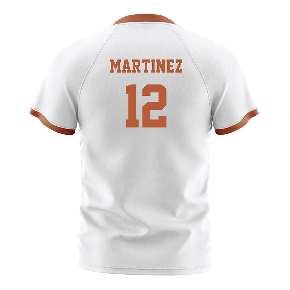 Texas - NCAA Women's Soccer : Brooke Martinez - White Soccer Jersey-1