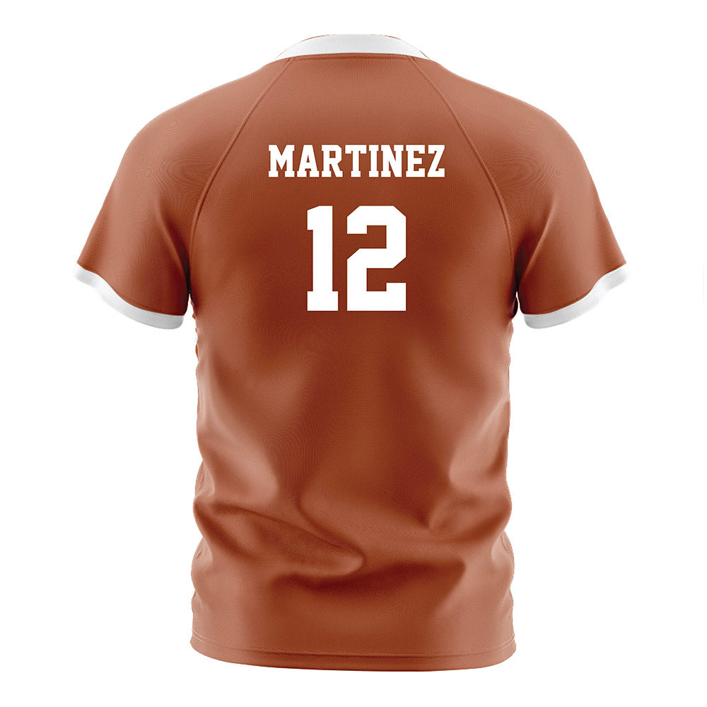 Texas - NCAA Women's Soccer : Brooke Martinez - Orange Soccer Jersey-1