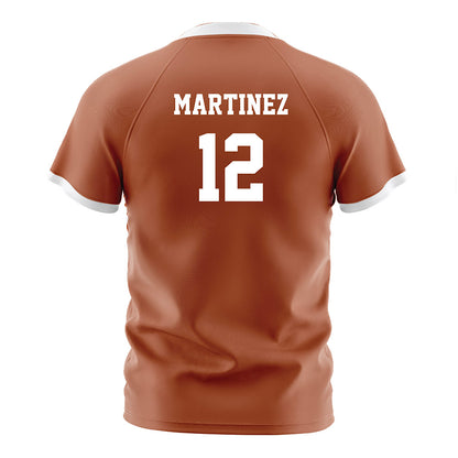 Texas - NCAA Women's Soccer : Brooke Martinez - Orange Soccer Jersey-1
