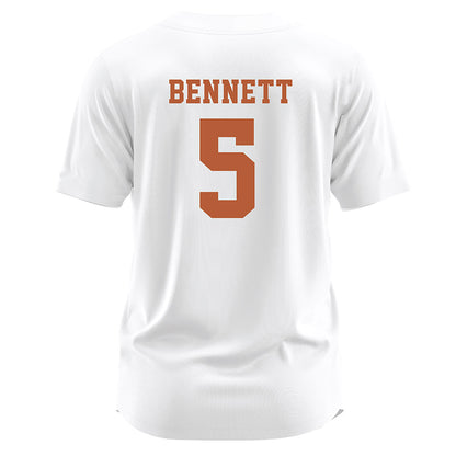 Texas - NCAA Softball : Kaydee Bennett - White Jersey-1