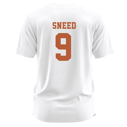 Texas - NCAA Softball : Alisa Sneed - White Jersey-1