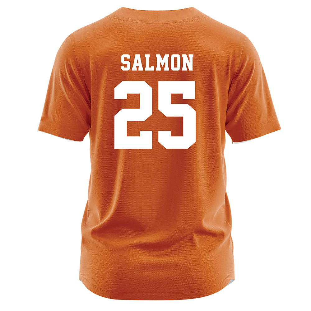 Texas - NCAA Softball : Cambria Salmon - Orange Jersey-1