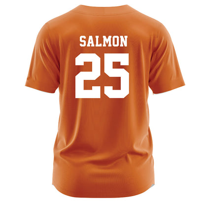 Texas - NCAA Softball : Cambria Salmon - Orange Jersey-1