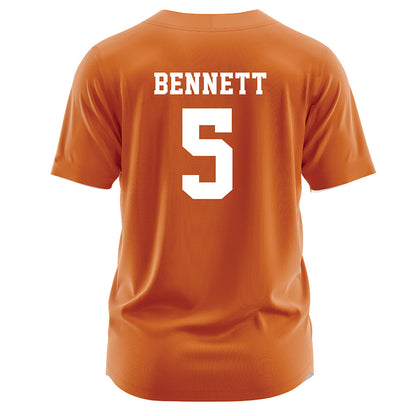Texas - NCAA Softball : Kaydee Bennett - Orange Jersey-1