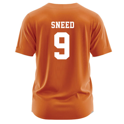 Texas - NCAA Softball : Alisa Sneed - Orange Jersey-1
