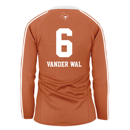 Texas - NCAA Women's Volleyball : Abby Vander Wal - Orange Volleyball Jersey-1