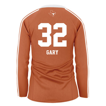 Texas - NCAA Women's Volleyball : Ramsey Gary - Orange Volleyball Jersey-1
