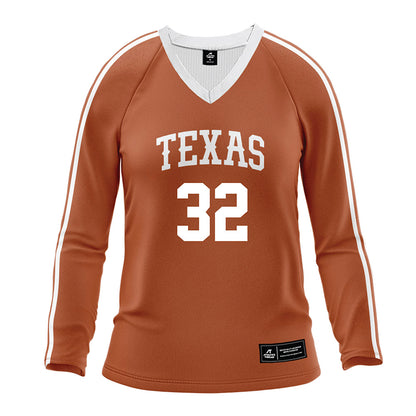 Texas - NCAA Women's Volleyball : Ramsey Gary - Orange Volleyball Jersey-0