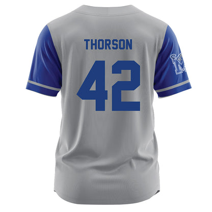  - NCAA Baseball : Shane Thorson - Grey Jersey-1