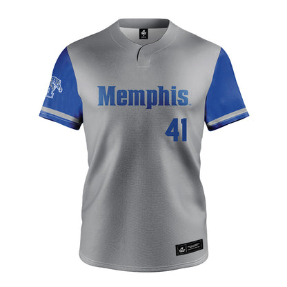 Memphis - NCAA Baseball : Caden Robinson - Grey Jersey-0