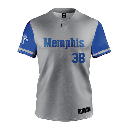 Memphis - NCAA Baseball : Brandon Chorzelewski - Grey Jersey-0