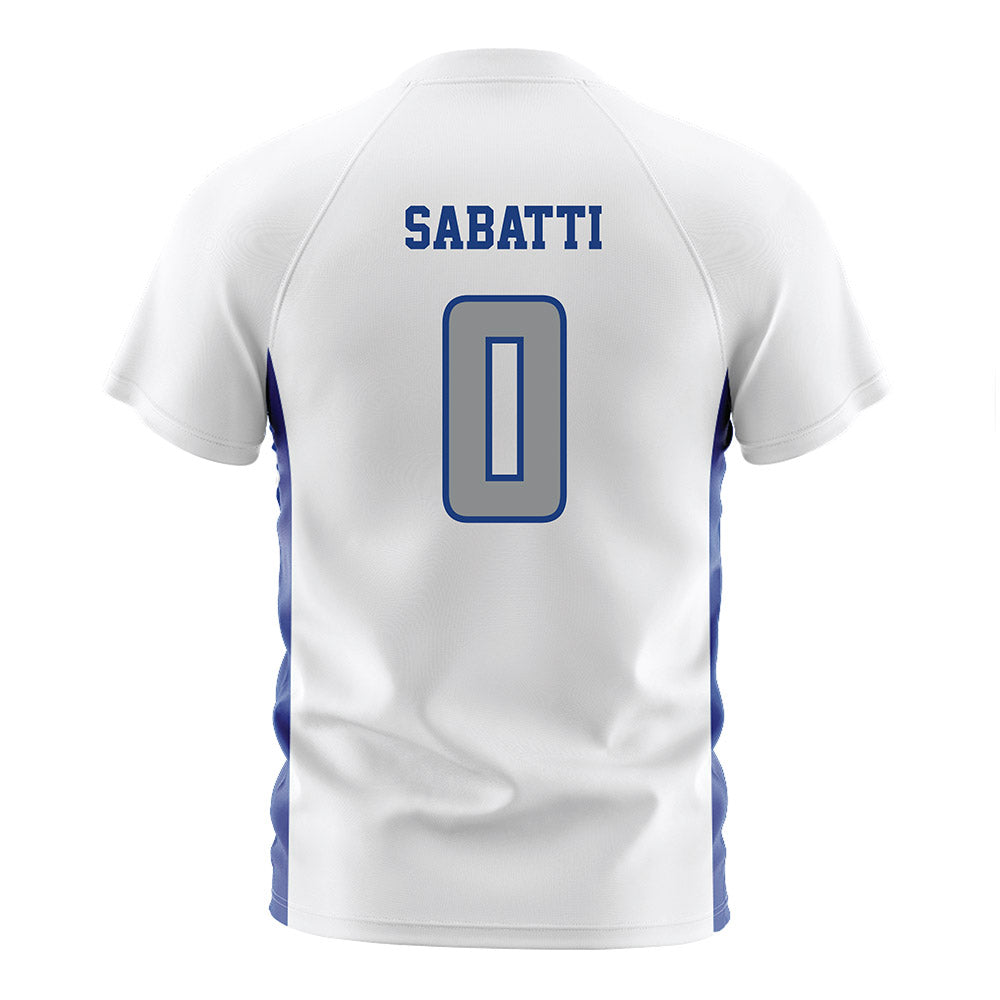 Memphis - NCAA Men's Soccer : Filip Sabatti - White Soccer Jersey