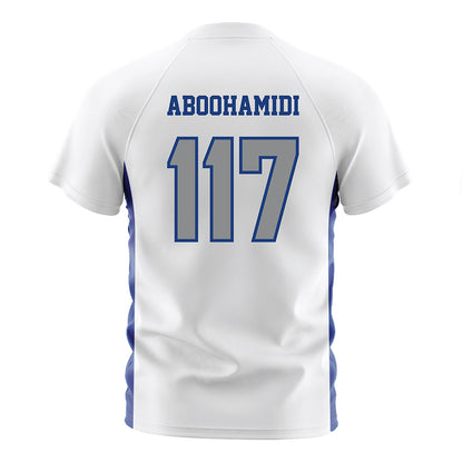 Memphis - NCAA Men's Soccer : Adam Aboohamidi - White Soccer Jersey-1