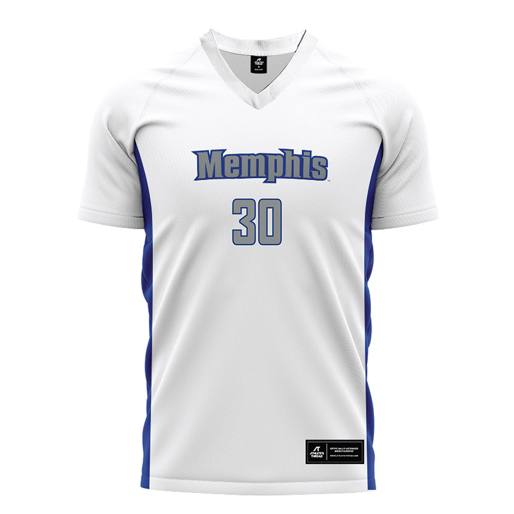 Memphis - NCAA Men's Soccer : Ryan Kuldanek - White Soccer Jersey
