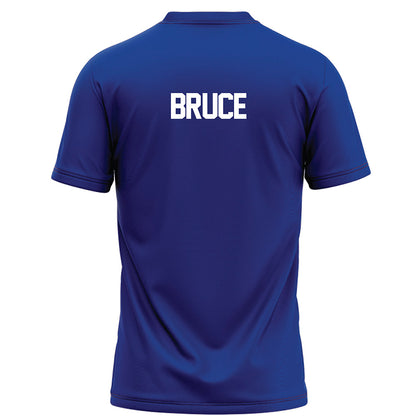 Florida - NCAA Women's Gymnastics : Lily Bruce - Blue Football Jersey-1