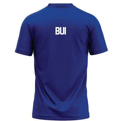 Florida - NCAA Women's Gymnastics : Ly Bui - Blue Football Jersey-1