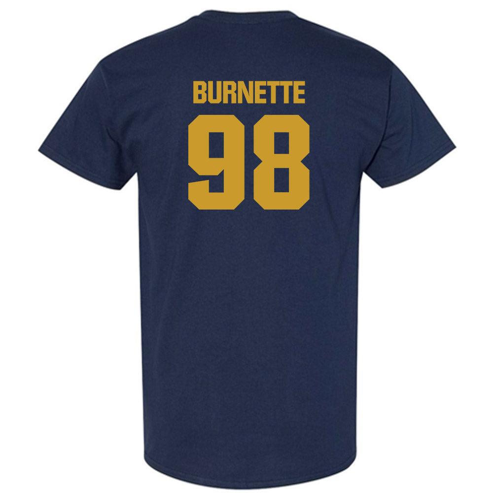 Notre Dame - NCAA Football : Noah Burnette - Classic Fashion Shersey T-Shirt-1