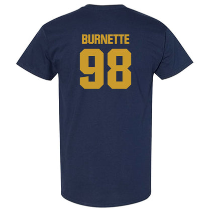 Notre Dame - NCAA Football : Noah Burnette - Classic Fashion Shersey T-Shirt-1