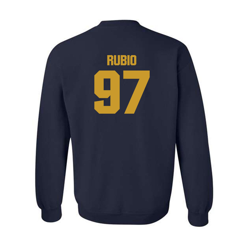 Notre Dame - NCAA Football : Gabriel Rubio - Classic Fashion Shersey Crewneck Sweatshirt-1