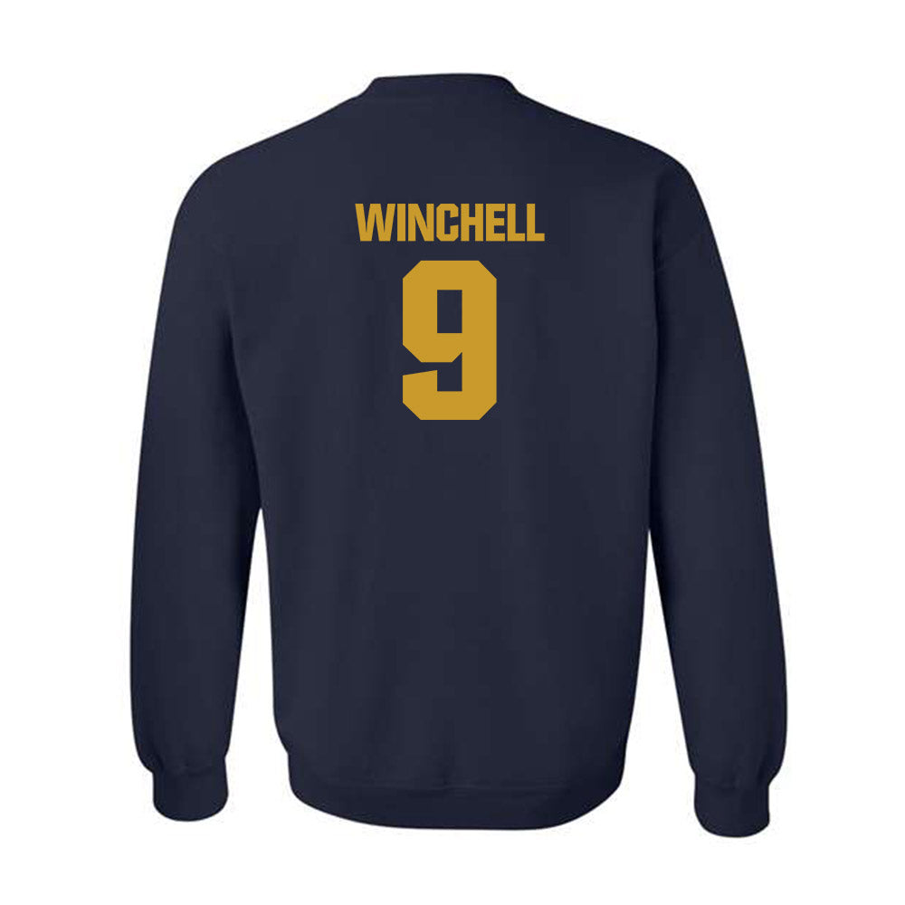 Notre Dame - NCAA Softball : Mickey Winchell - Classic Fashion Shersey Crewneck Sweatshirt-1