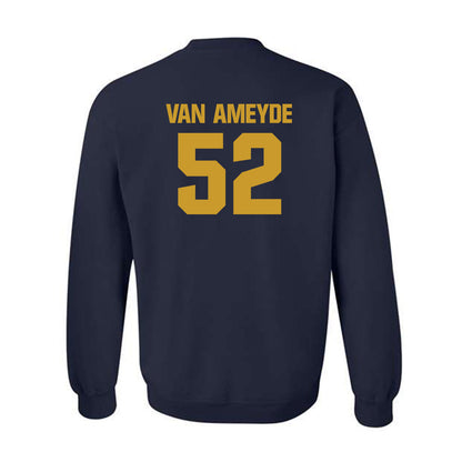Notre Dame - NCAA Baseball : Chase Van Ameyde - Classic Fashion Shersey Crewneck Sweatshirt