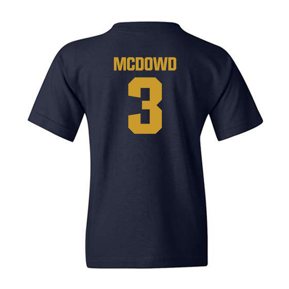 Notre Dame - NCAA Men's Soccer : Sean McDowd - Classic Fashion Shersey Youth T-Shirt-1