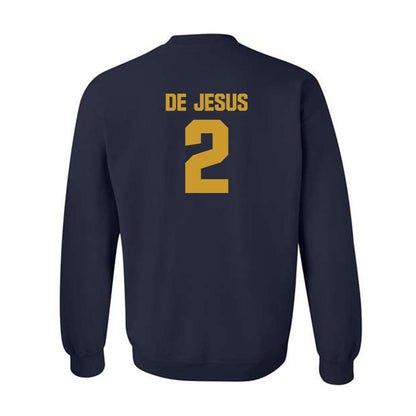 Notre Dame - NCAA Women's Basketball : Vanessa de Jesus - Classic Fashion Shersey Crewneck Sweatshirt-1