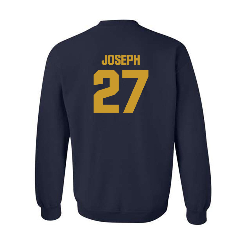 Notre Dame - NCAA Women's Soccer : Lily Joseph - Classic Fashion Shersey Crewneck Sweatshirt-1