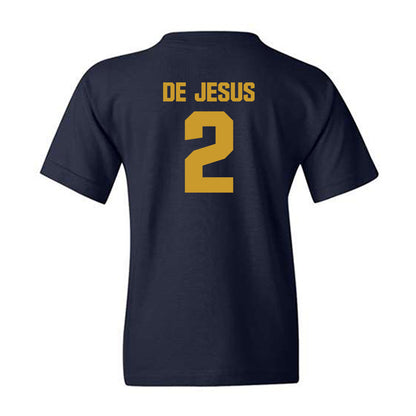 Notre Dame - NCAA Women's Basketball : Vanessa de Jesus - Classic Fashion Shersey Youth T-Shirt-1
