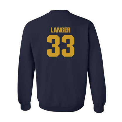 Notre Dame - NCAA Women's Volleyball : Grace Langer - Classic Fashion Shersey Crewneck Sweatshirt