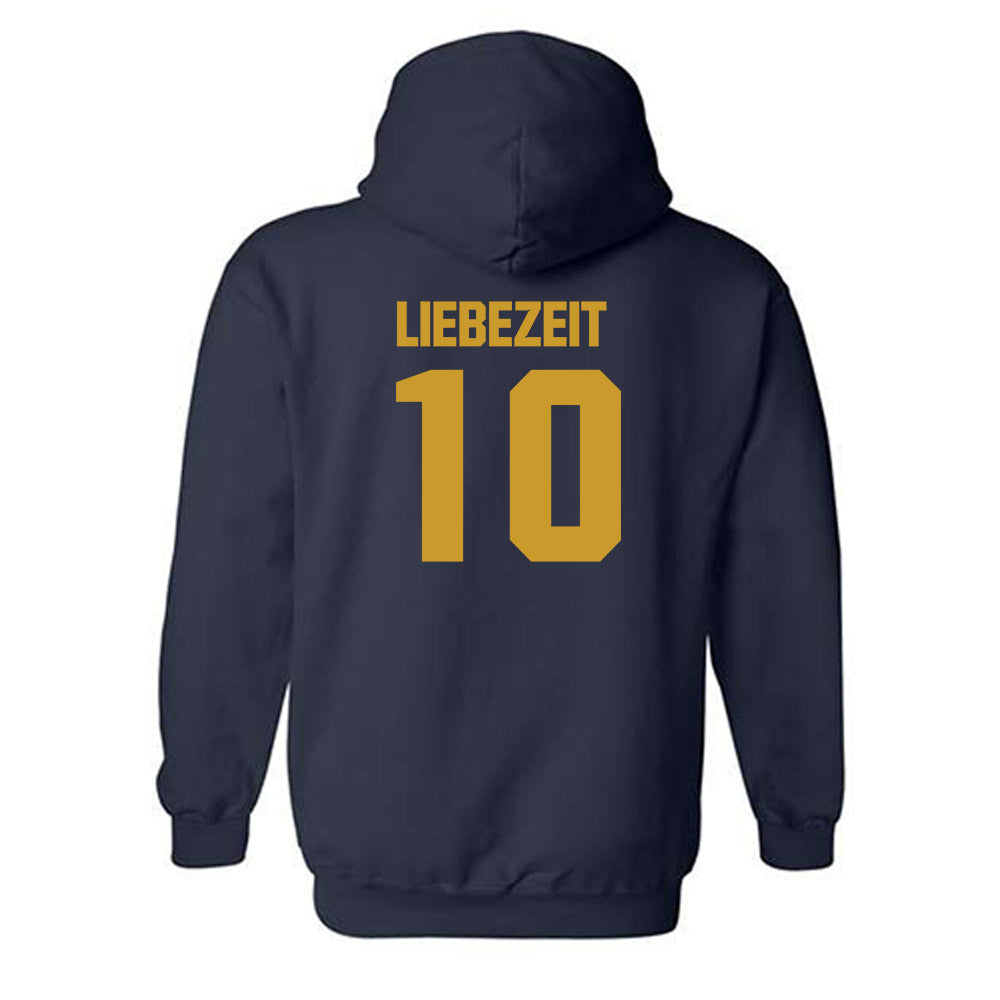 Notre Dame - NCAA Women's Lacrosse : Kiki Liebezeit - Classic Fashion Shersey Hooded Sweatshirt-1
