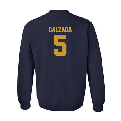 Notre Dame - NCAA Women's Soccer : Carolyn Calzada - Classic Fashion Shersey Crewneck Sweatshirt-1