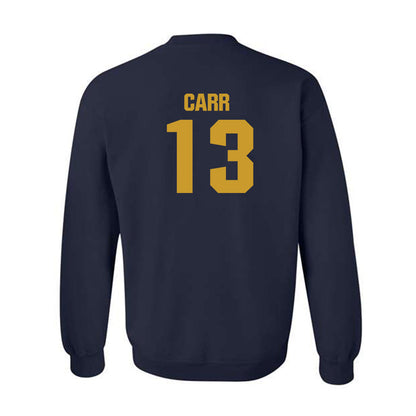 Notre Dame - NCAA Football : CJ Carr - Classic Fashion Shersey Crewneck Sweatshirt-1