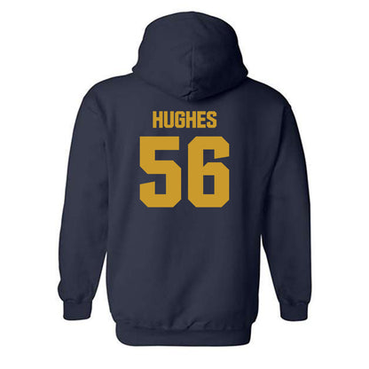 Notre Dame - NCAA Football : Elijah Hughes - Classic Fashion Shersey Hooded Sweatshirt-1