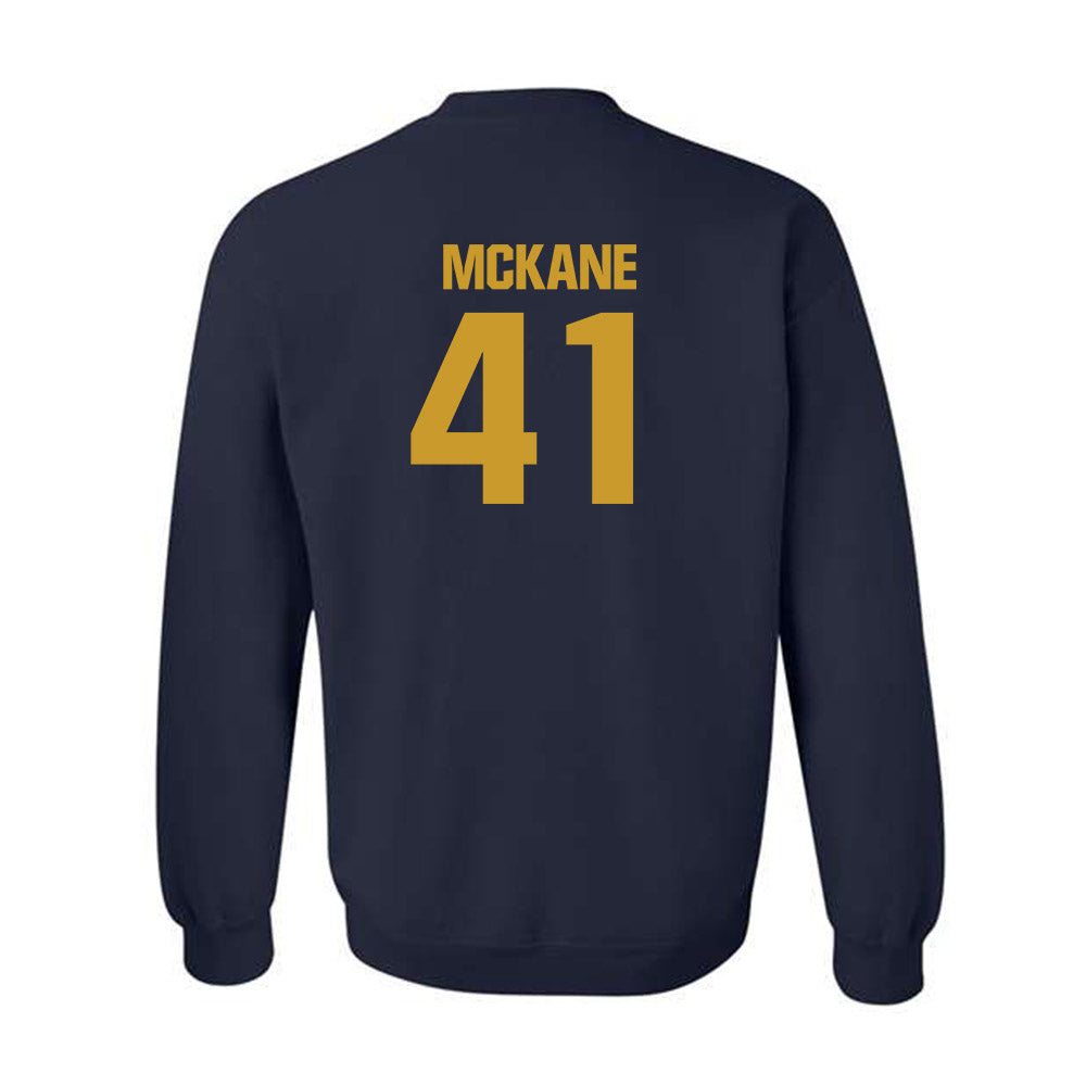 Notre Dame - NCAA Men's Lacrosse : Matthew McKane - Classic Fashion Shersey Crewneck Sweatshirt-1