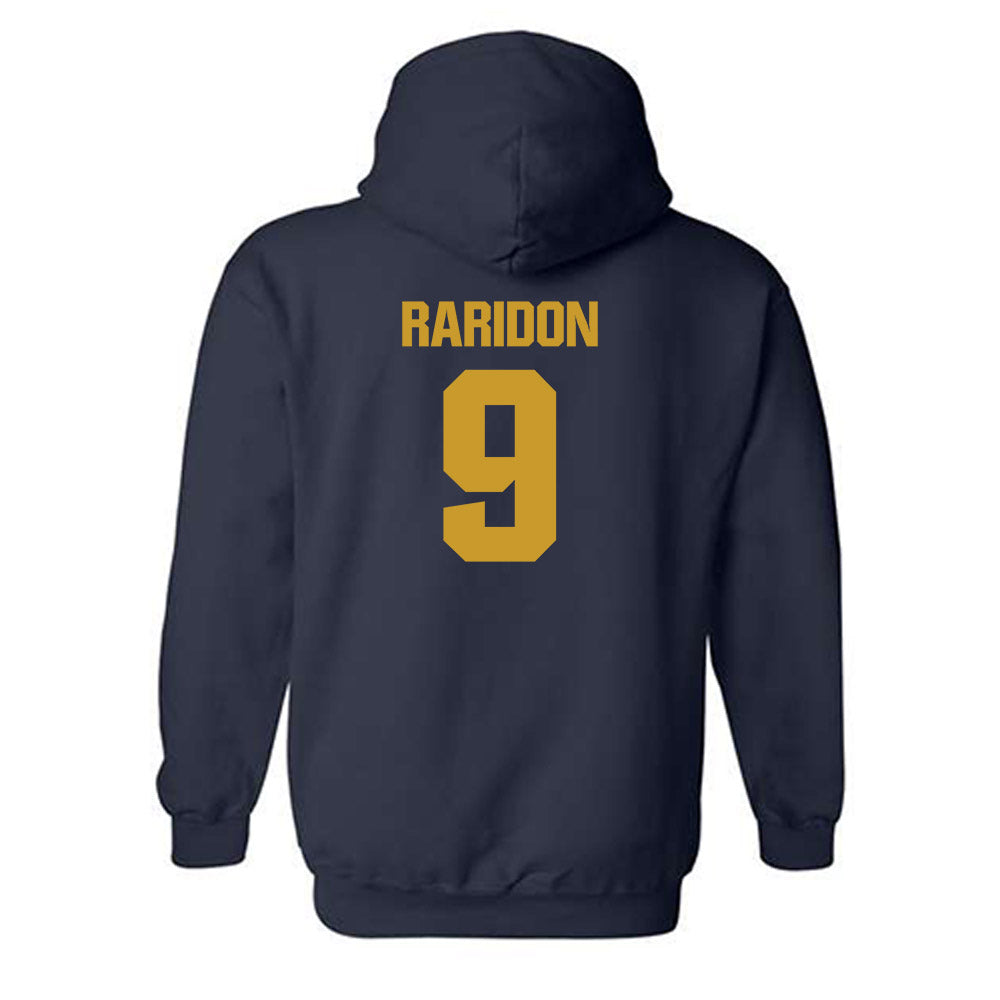 Notre Dame - NCAA Football : Eli Raridon - Classic Fashion Shersey Hooded Sweatshirt-1