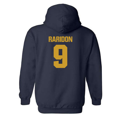 Notre Dame - NCAA Football : Eli Raridon - Classic Fashion Shersey Hooded Sweatshirt-1