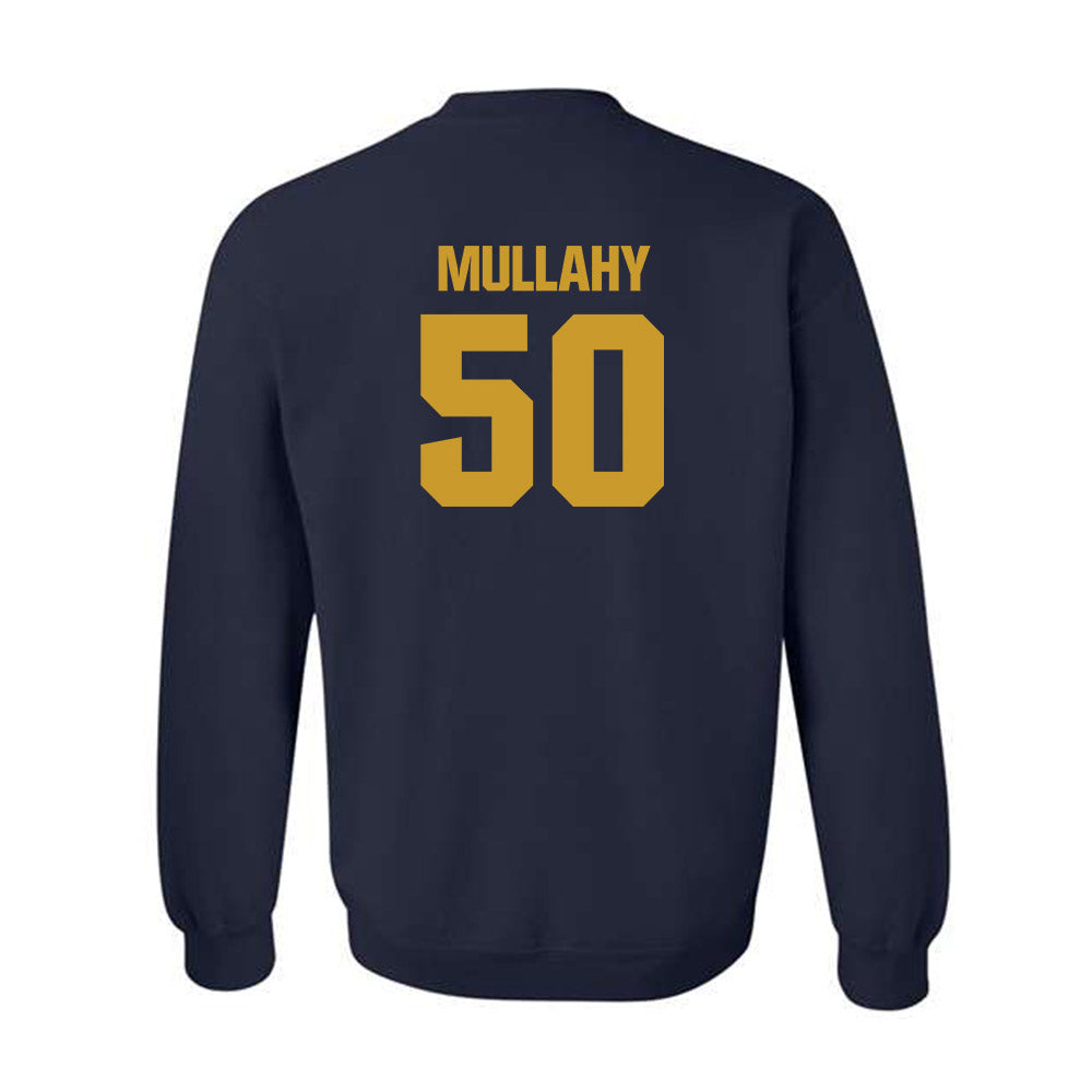 Notre Dame - NCAA Men's Lacrosse : Brendan Mullahy - Classic Fashion Shersey Crewneck Sweatshirt-1