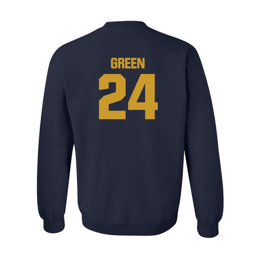 Notre Dame - NCAA Men's Soccer : Sebastian Green - Classic Fashion Shersey Crewneck Sweatshirt-1