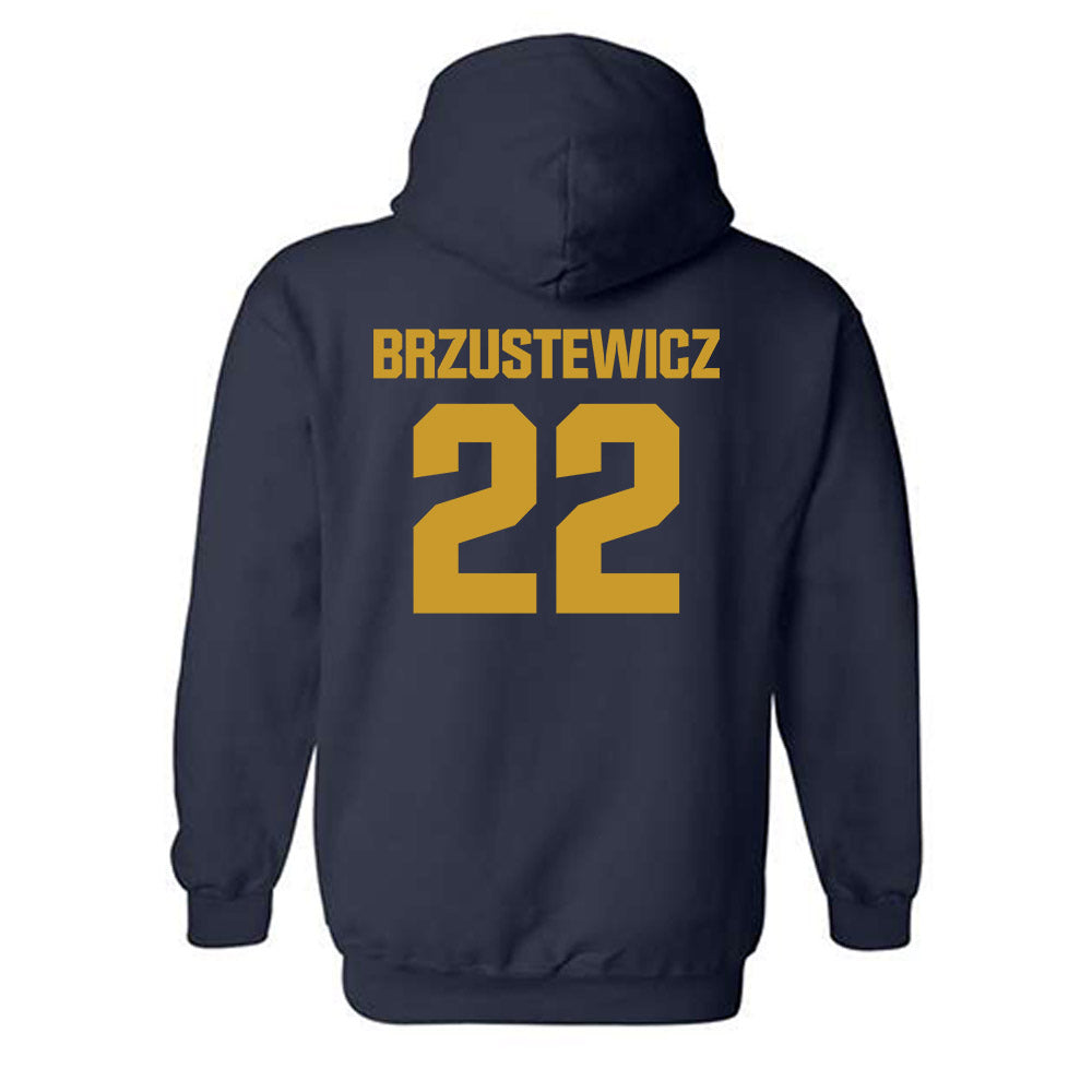 Notre Dame - NCAA Baseball : Parker Brzustewicz - Classic Fashion Shersey Hooded Sweatshirt