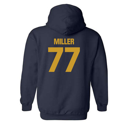 Notre Dame - NCAA Men's Lacrosse : Luke Miller - Classic Fashion Shersey Hooded Sweatshirt